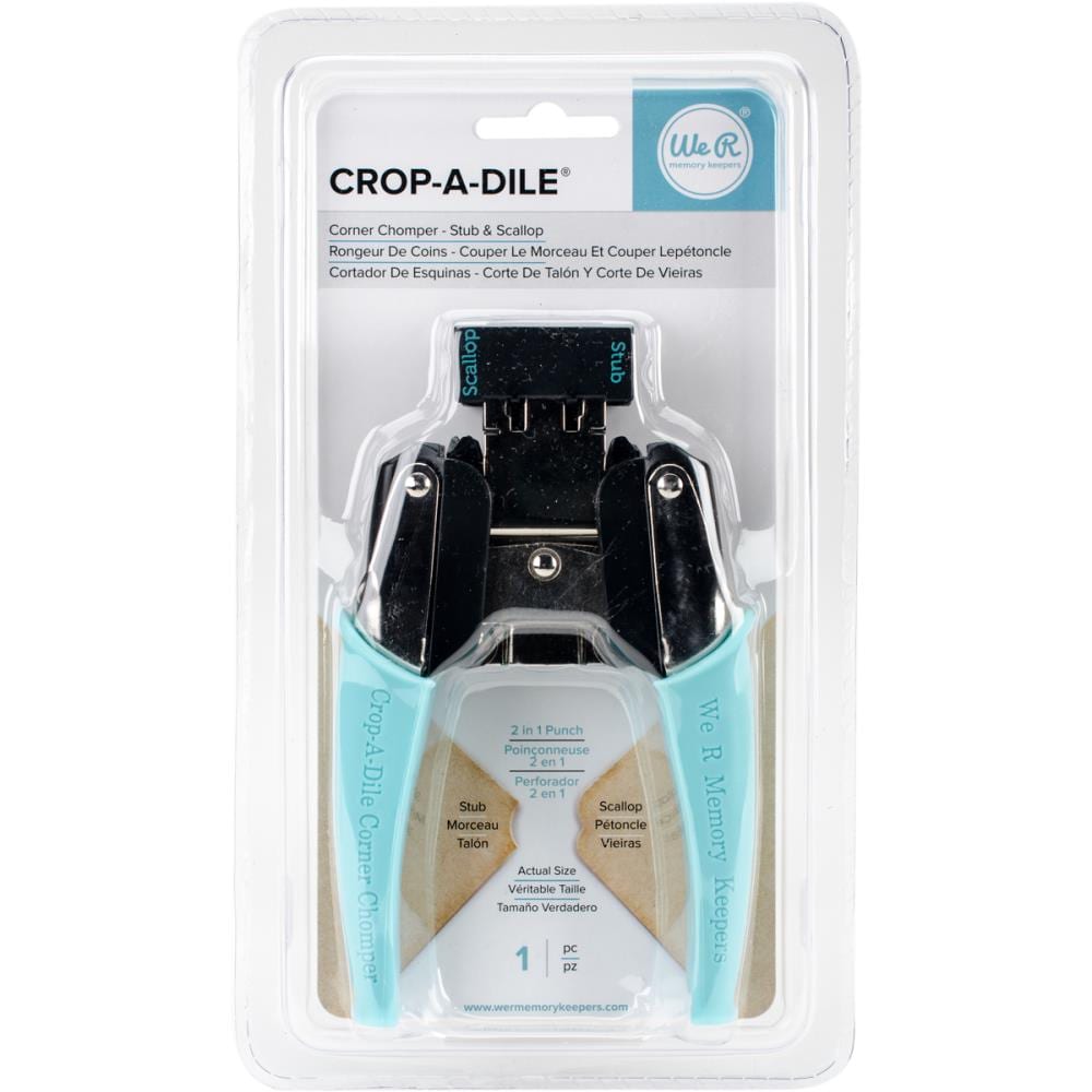 Stub & Scallop Crop-A-Dile Corner Chomper Tool