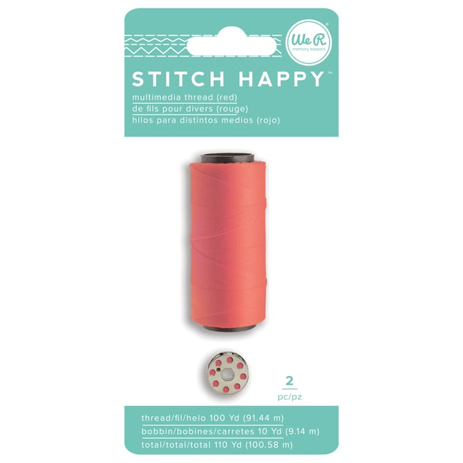We R Stitch Happy Thread Red