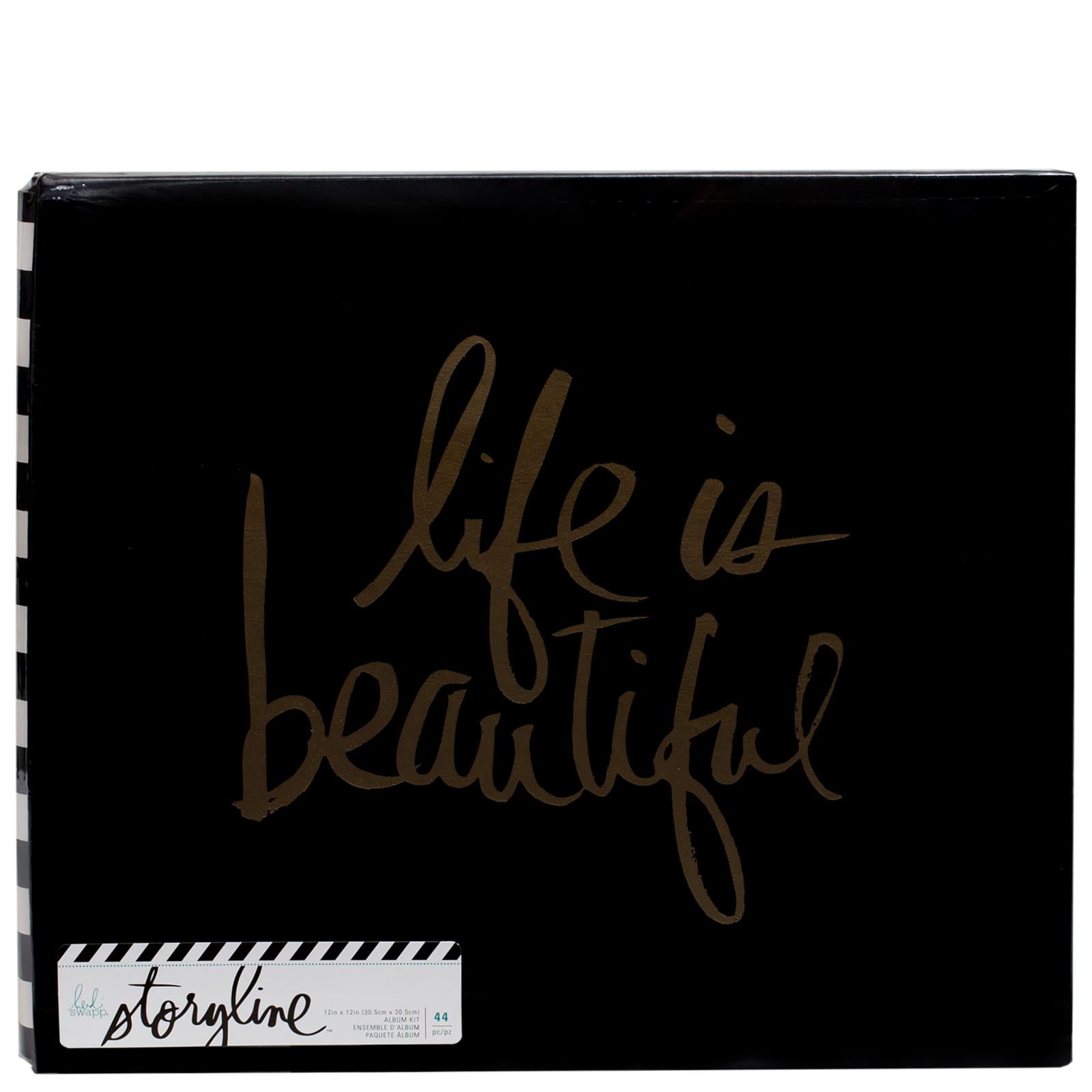 Heidi Swapp Storyline2 Post Bound Album 12"X12"Life Is Beautiful Eye Candy