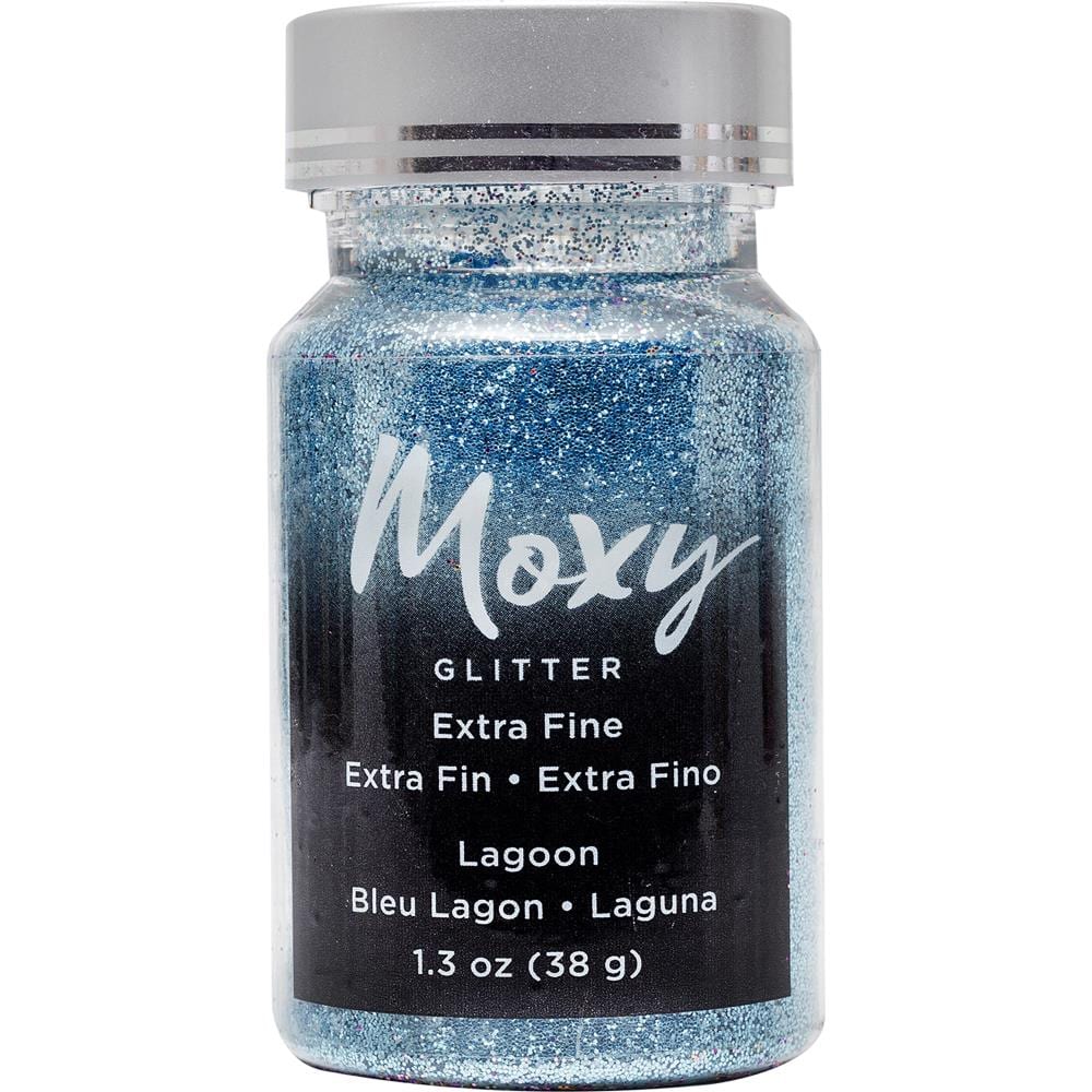 Moxy Extra Fine Glitter 1.5oz Lagoon
