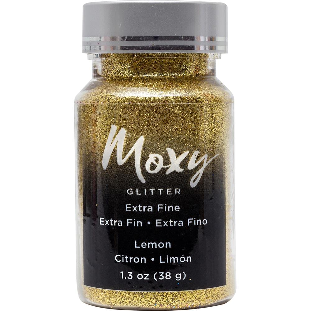 Moxy Extra Fine Glitter 1.5oz Lemon