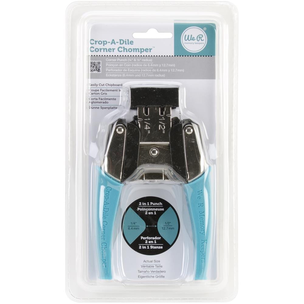 Crop-A-Dile Corner Chomper Tool Rounded, .25" & .5"