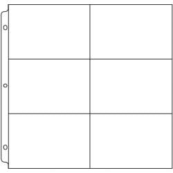 We R Ring Photo Sleeves 12"X12" 50/Pkg (6) 4"X6" Pockets