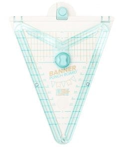 We R Memory Keepers Banner Punch Board