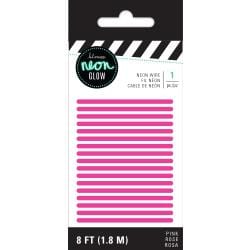 Heidi Swapp Neon Glow Wire 8' Pink