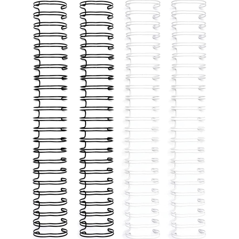 Cinch Wires 1" 4/Pkg Black & White - Image 2