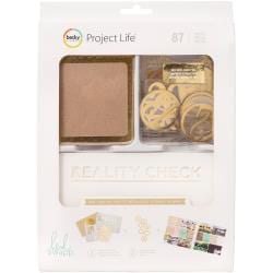 Project Life Value Kit 87/Pkg Kraft W/Foil
