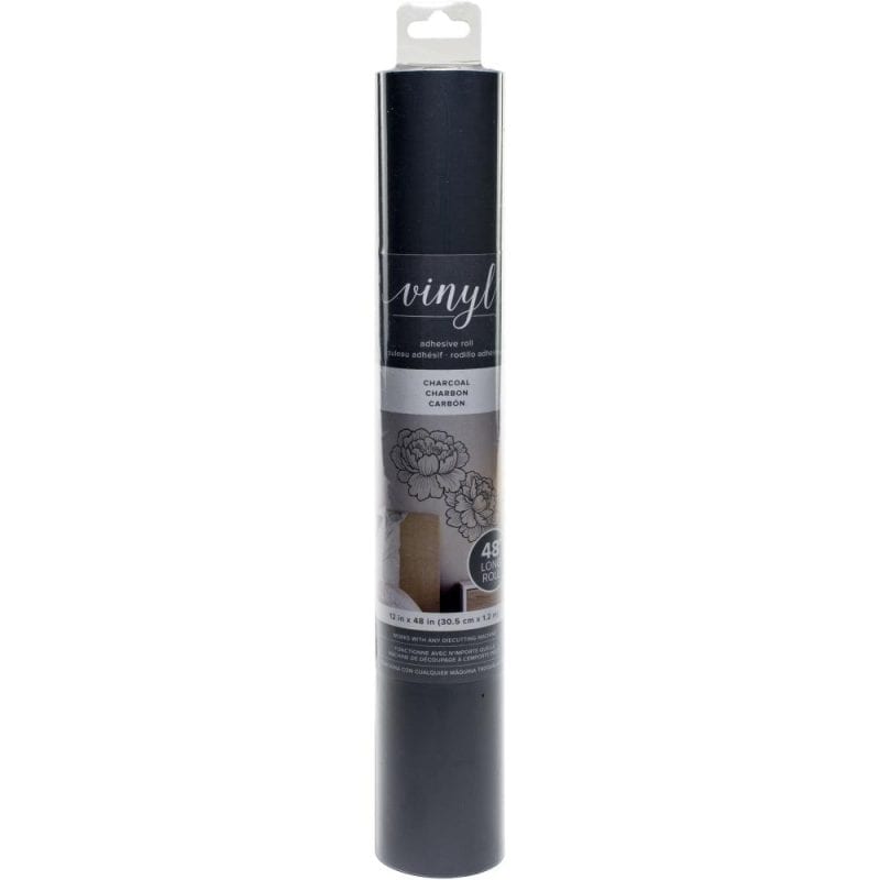 American Crafts Adhesive Vinyl 12"X48" Shadow Gray