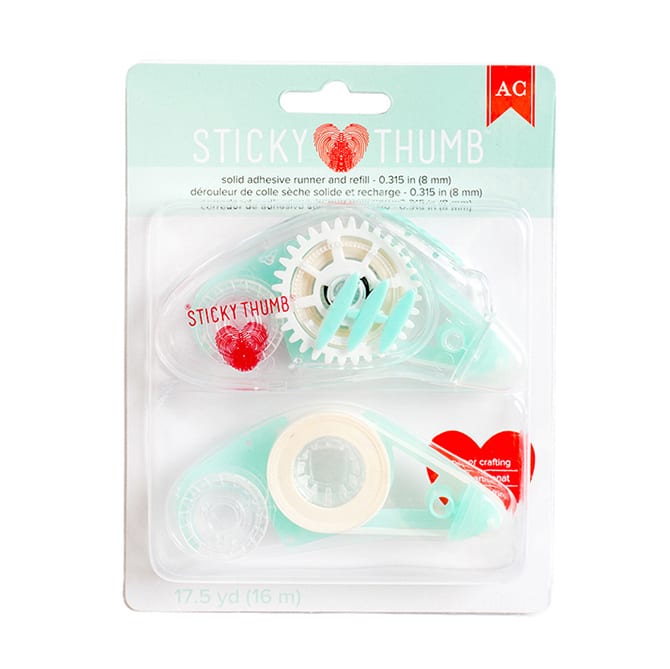ADHESIVE AC TAPE RUNNER AND REFILL (2 PIECE)