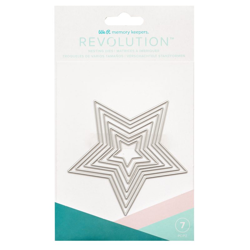 DIES WR REVOLUTION NESTED DIES STAR 7 PIECE