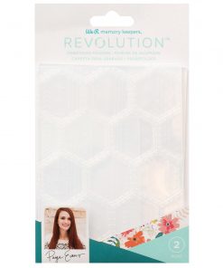 EMBOSSING FOLDER WR PE REVOLUTION PAIGE EVANS 2 PIECE