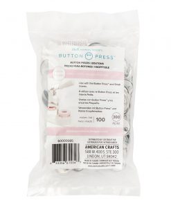 We R Memory Keepers Button Press Bulk Refill Pack 100/Pkg Small (25mm)