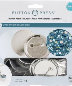 We R Memory Keepers Button Press Refill Pack 18/Pkg Large (58mm)