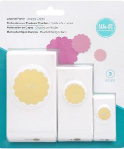We R Memory Keepers Layering Punches 3/Pkg