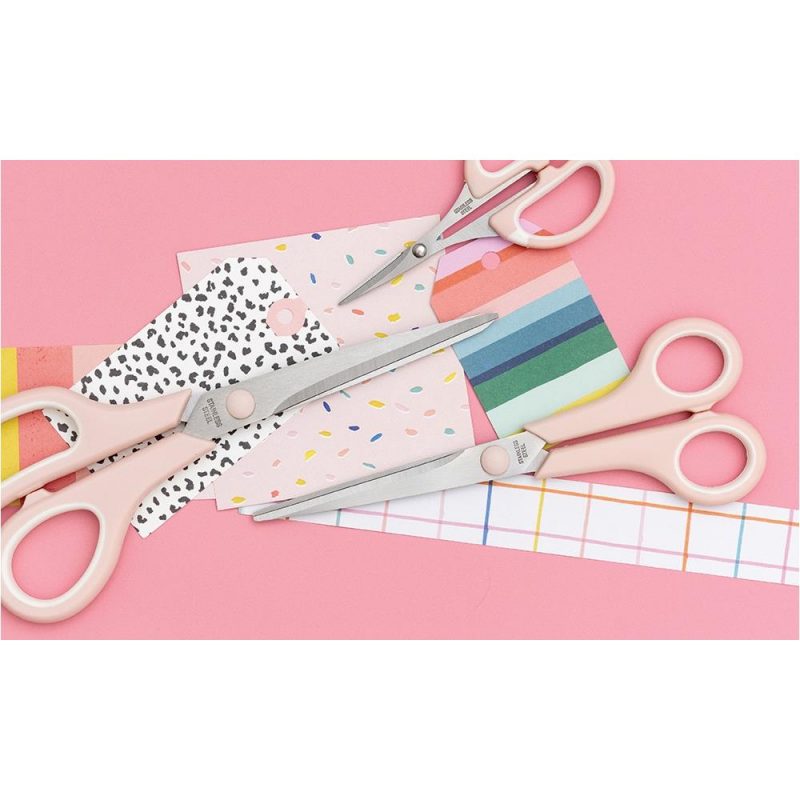 We R Memory Keepers Craft Scissors 3 Pkg Pink